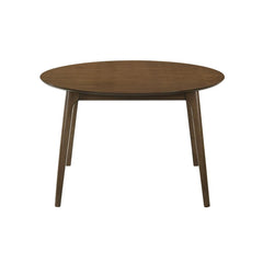 MAGGIE ROUND DINING TABLE-WALNUT