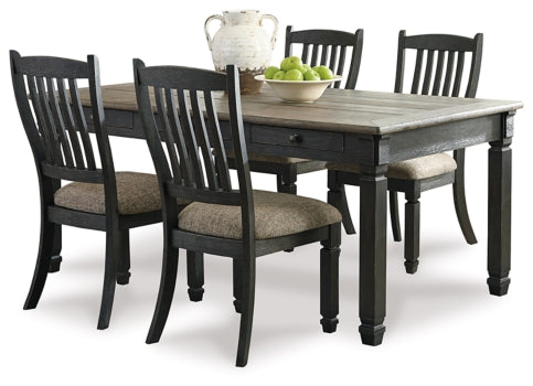 Tyler Creek Dining Table and 4 Chairs - PKG000398