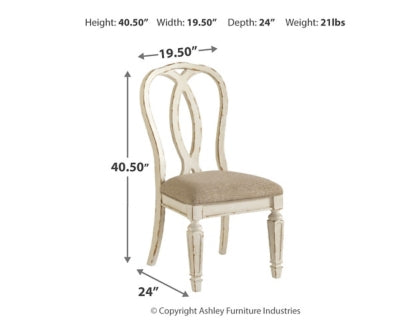 Realyn Dining Table and 8 Chairs - PKG002230
