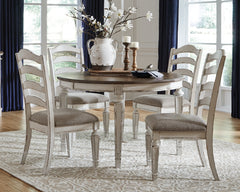 Realyn Dining Table and 4 Chairs - PKG002221
