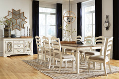 Realyn Dining Table and 8 Chairs - PKG002227