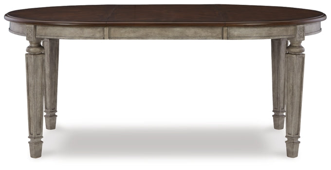 Lodenbay Dining Table and 4 Chairs with Storage