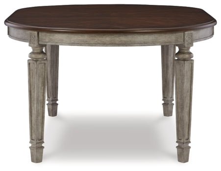 Lodenbay Dining Table and 4 Chairs with Storage