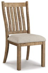Grindleburg Dining Table and 6 Chairs with Storage