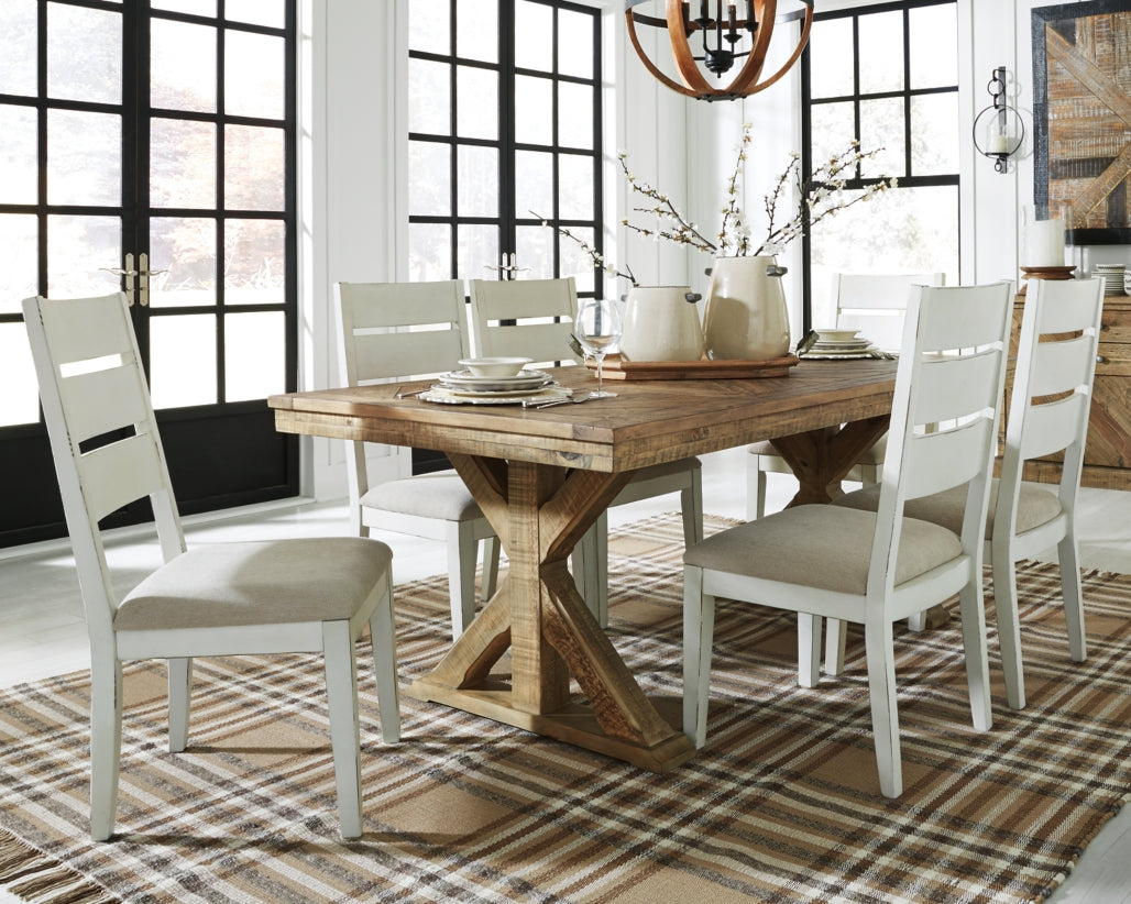 Grindleburg Dining Table and 6 Chairs - PKG000625