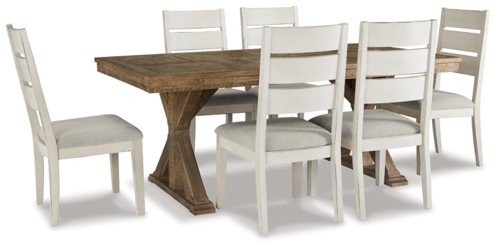 Grindleburg Dining Table and 6 Chairs - PKG000625