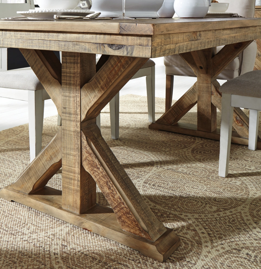 Grindleburg Dining Table and 6 Chairs - PKG000625