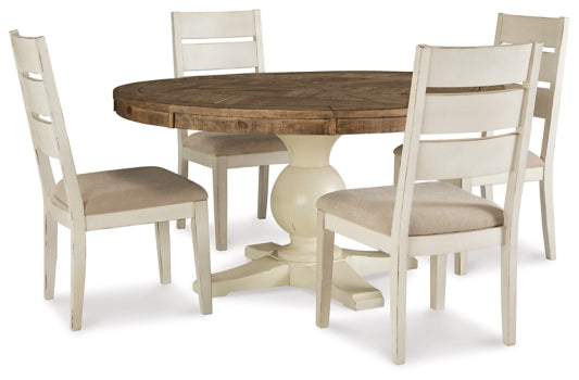 Grindleburg Dining Table and 4 Chairs - PKG000624