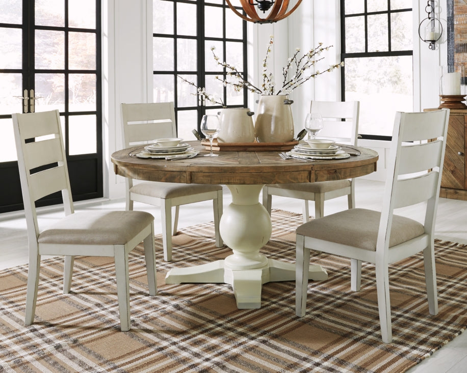 Grindleburg Dining Table and 4 Chairs - PKG000624