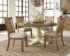 Grindleburg Dining Table and 4 Chairs - PKG008111