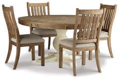 Grindleburg Dining Table and 4 Chairs - PKG008111