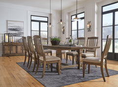 Markenburg Dining Table and 8 Chairs with Storage - PKG014206