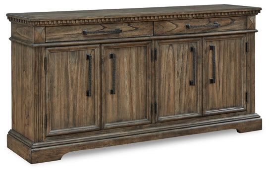 Markenburg Dining Table and 10 Chairs with Storage - PKG014205