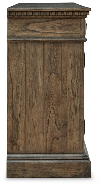 Markenburg Dining Table and 8 Chairs with Storage - PKG014206