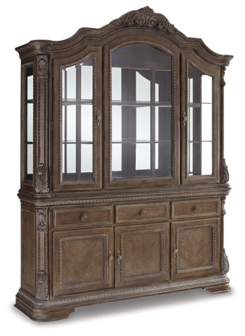 Charmond Dining Table and 6 Chairs with Storage - PKG002289