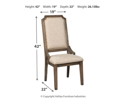 Wyndahl Dining Table and 6 Chairs - PKG002293
