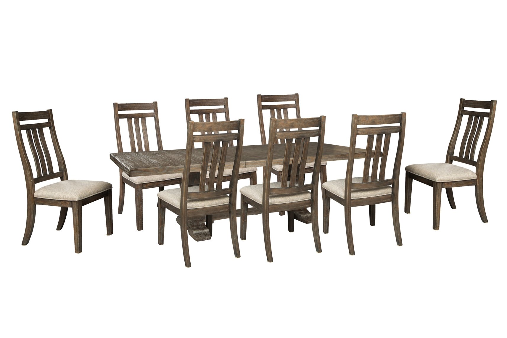 Wyndahl Dining Table and 8 Chairs - PKG002296