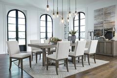 Anibecca Dining Table and 8 Chairs with Storage - PKG013360