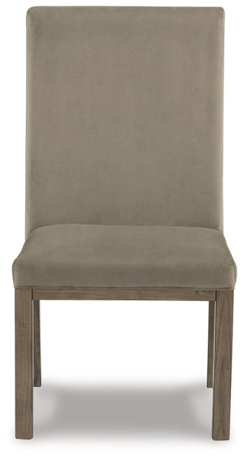 Chrestner Dining Table and 8 Chairs with Storage - PKG013367