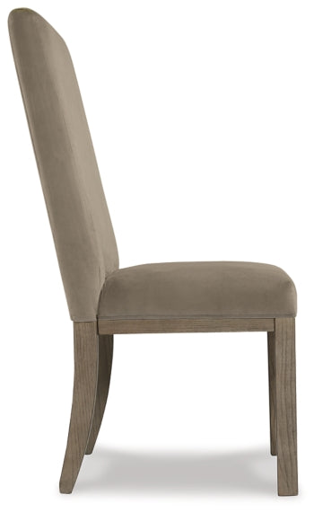 Chrestner Dining Table and 8 Chairs with Storage - PKG013367