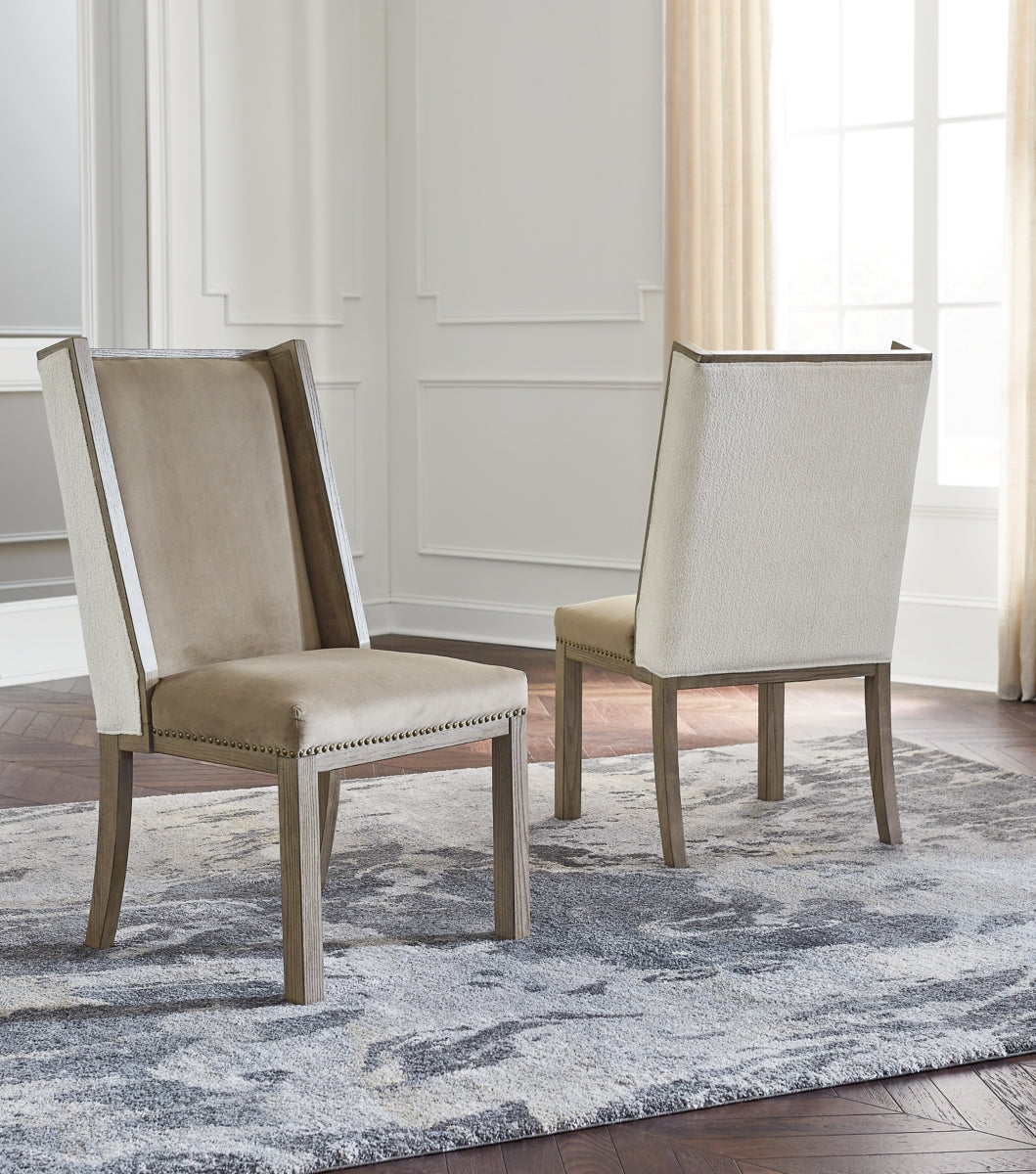 Chrestner Dining Table and 4 Chairs - PKG014003