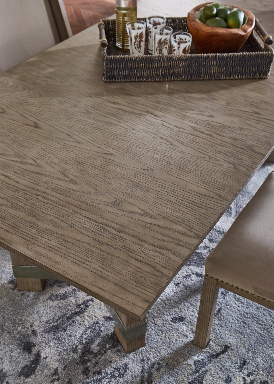 Chrestner Dining Table and 8 Chairs - PKG013364