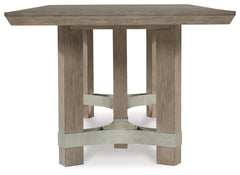 Chrestner Dining Table and 8 Chairs with Storage - PKG013367