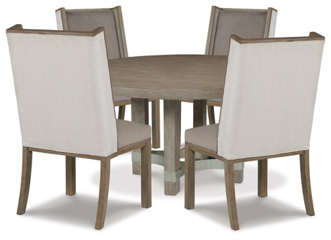 Chrestner Dining Table and 4 Chairs - PKG014004