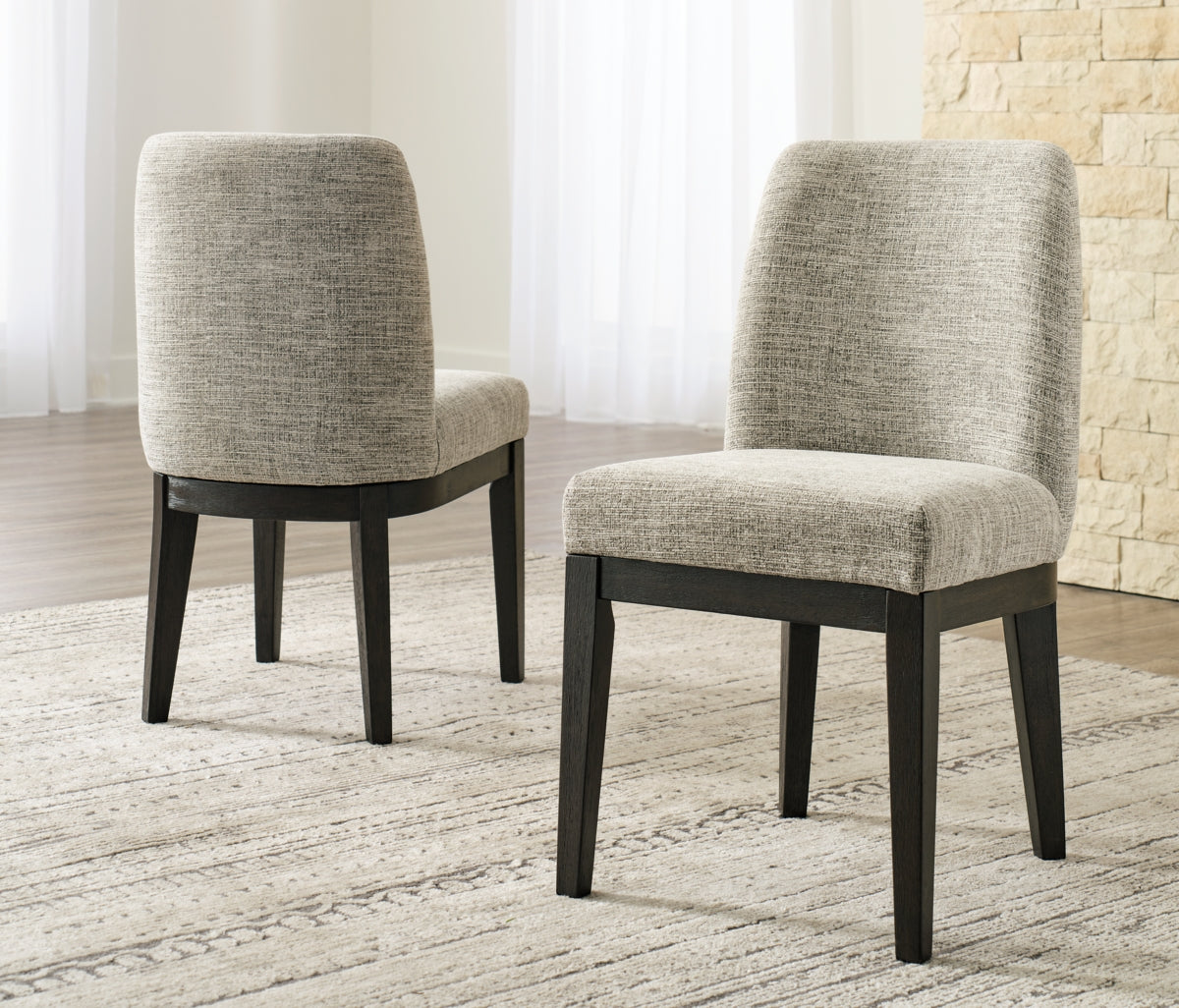 Burkhaus Dining Table and 8 Chairs with Storage - PKG013374