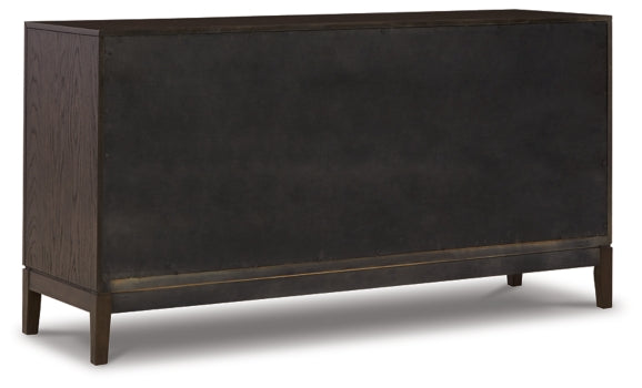 Burkhaus Dining Table and 8 Chairs with Storage - PKG013374