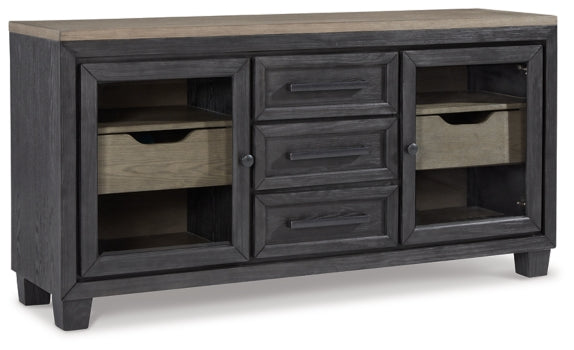 Foyland Dining Table and 8 Chairs with Storage