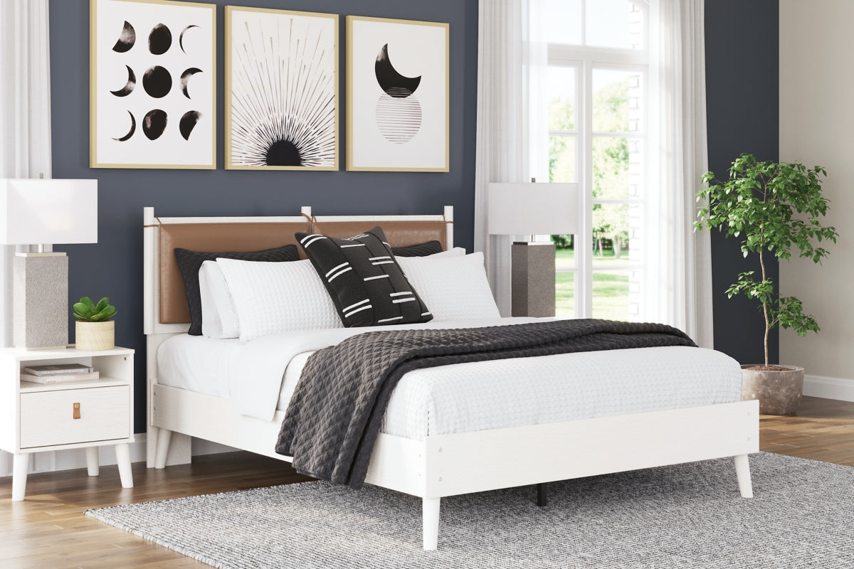 Aprilyn Queen Panel Bed with Dresser