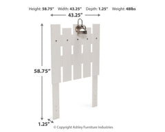 Vaibryn Twin Panel Headboard