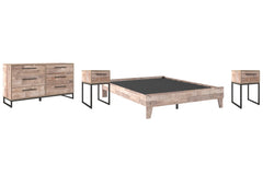 Neilsville Queen Platform Bed with Dresser and 2 Nightstands - PKG009181