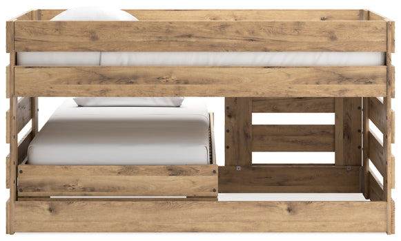 Larstin Twin Over Twin Loft Bed
