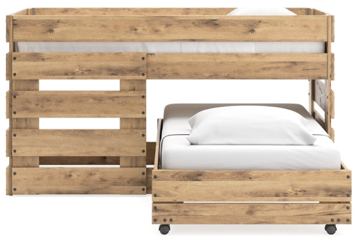 Larstin Twin Over Twin Loft Bed