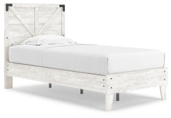 Shawburn Twin Crossbuck Panel Platform Bed