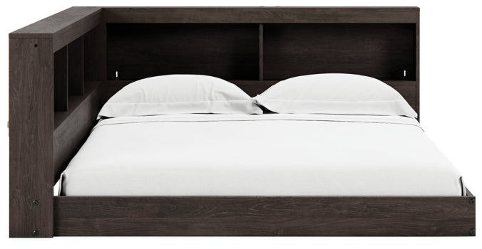Piperton Full Bookcase Storage Bed