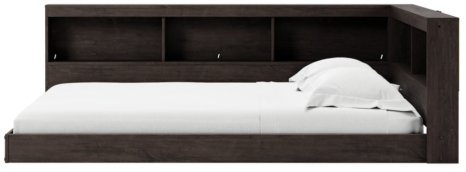 Piperton Full Bookcase Storage Bed
