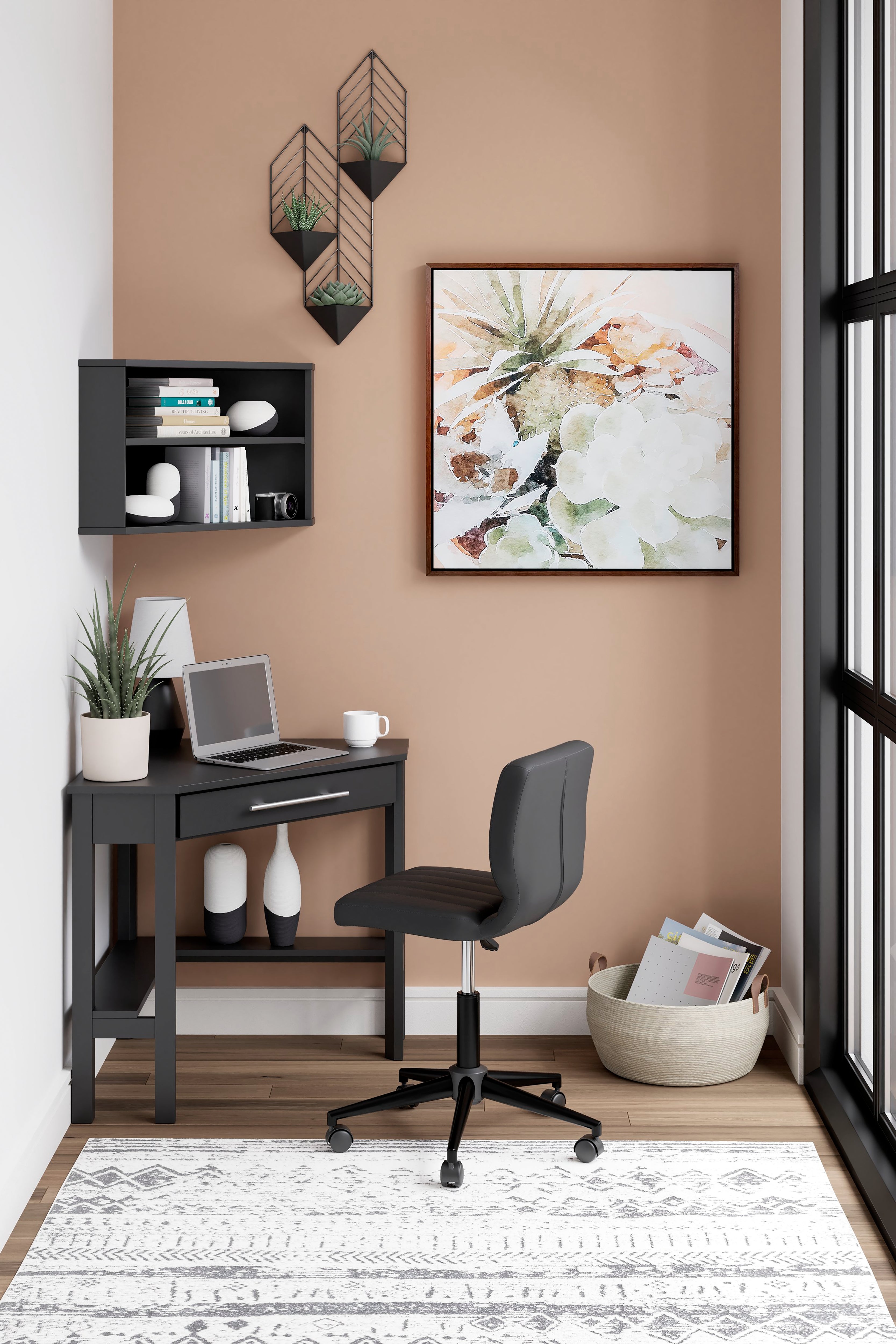 Otaska Home Office Corner Bookcase