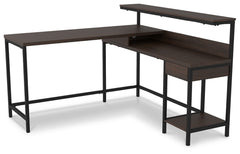 Camiburg Home Office L-Desk with Storage - The Bargain Furniture