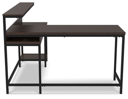 Camiburg Home Office L-Desk with Storage - The Bargain Furniture