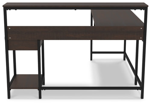 Camiburg Home Office L-Desk with Storage - The Bargain Furniture