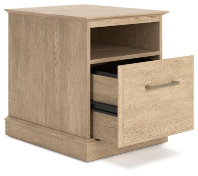 Elmferd Home Office Desk and Storage - PKG014859
