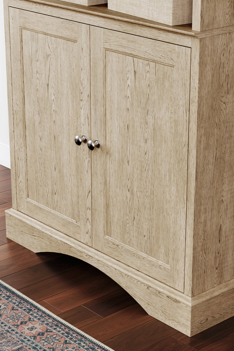 Elmferd Home Office Desk and Storage - PKG014857