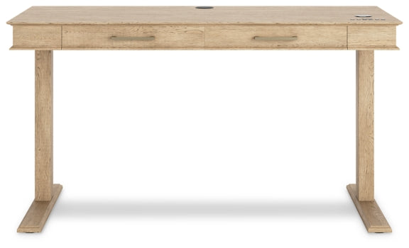 Elmferd Home Office Desk and Storage - PKG014857