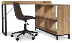 Gerdanet Home Office Desk with Chair - PKG008052