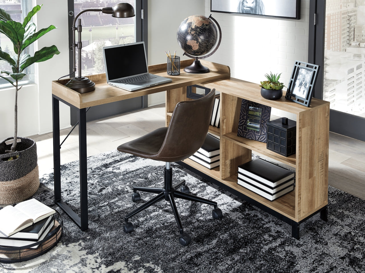 Gerdanet Home Office L-Desk