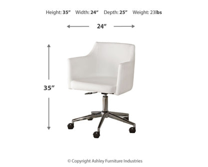 Baraga Home Office Desk with Chair