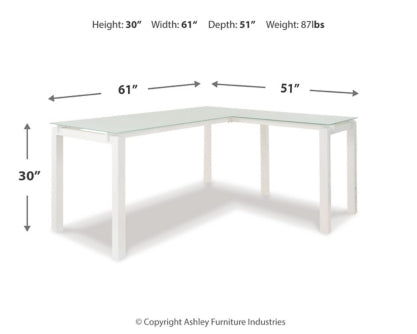Baraga Home Office Desk with Chair